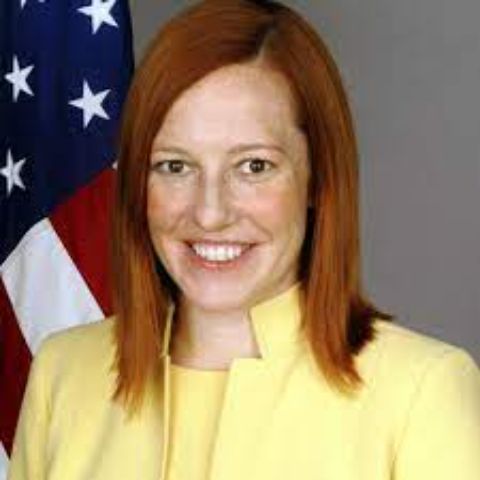 Jen Psaki is in the picture.